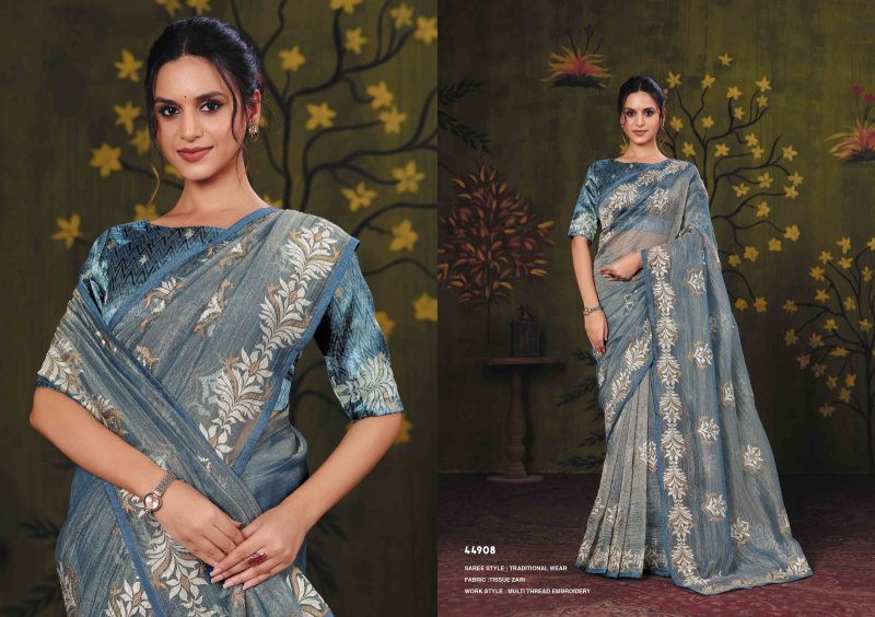 Norita 44900 Rooh By Mahotsav Silk Sequence Work Designer Saree